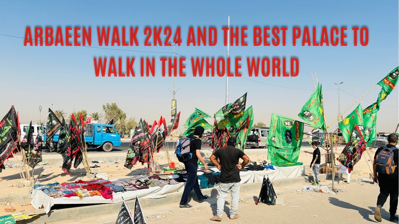 Arbaeen walk 2k24 Najaf al ashraf to Karbala mohala best video in my life