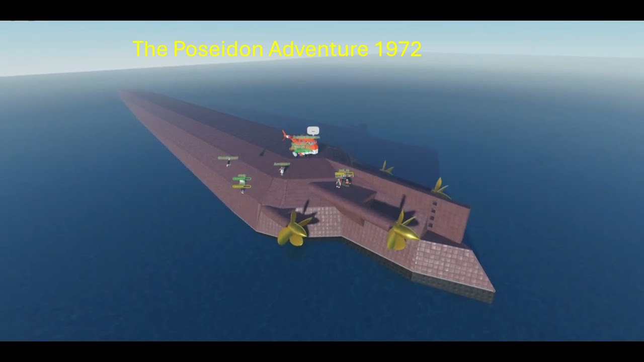 The Poseidon Adventure 1972 New Years Engine Room update