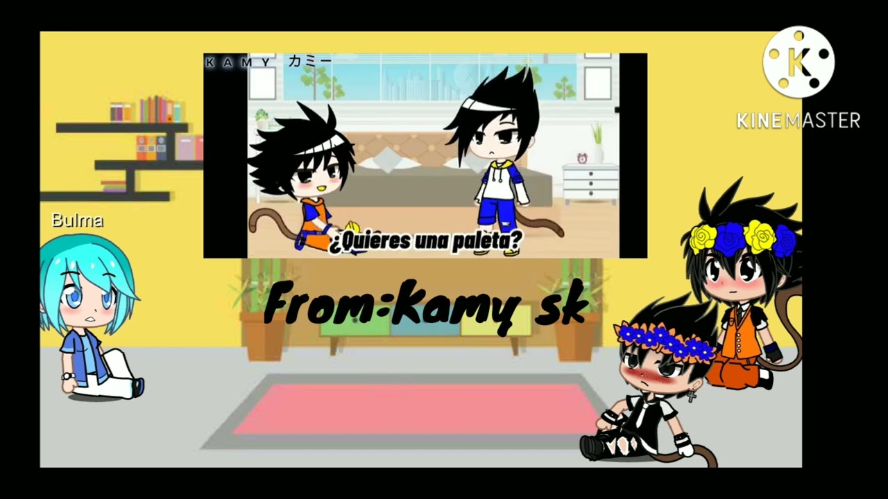 kakavege and bulma react.