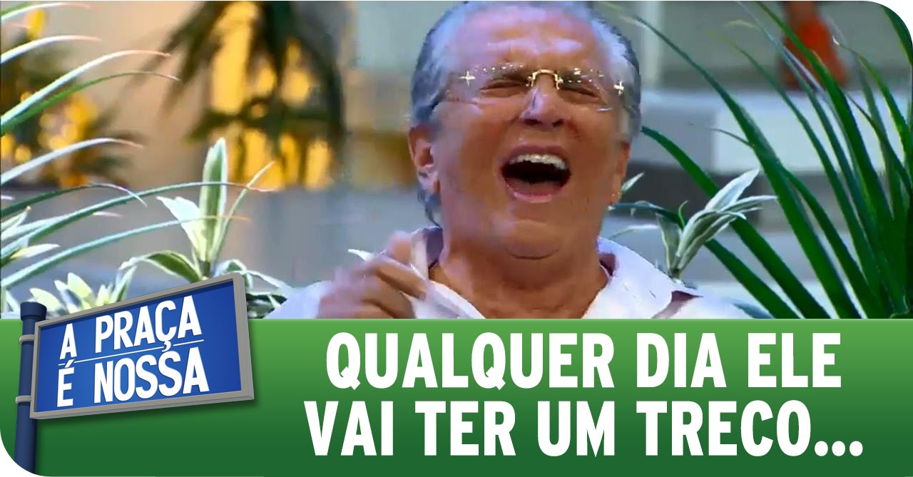 A Praça É Nossa (28/01/16) - Carlos Alberto passa mal de tanto rir