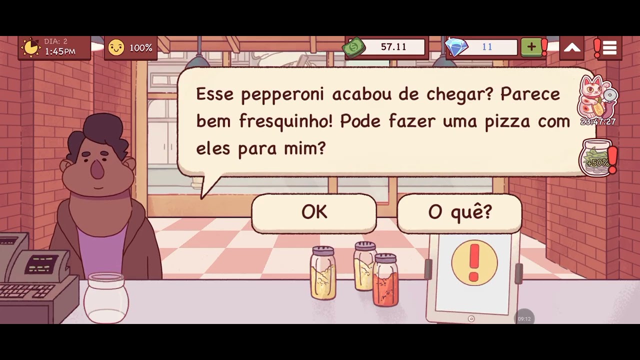 Bora vender pizza comigo