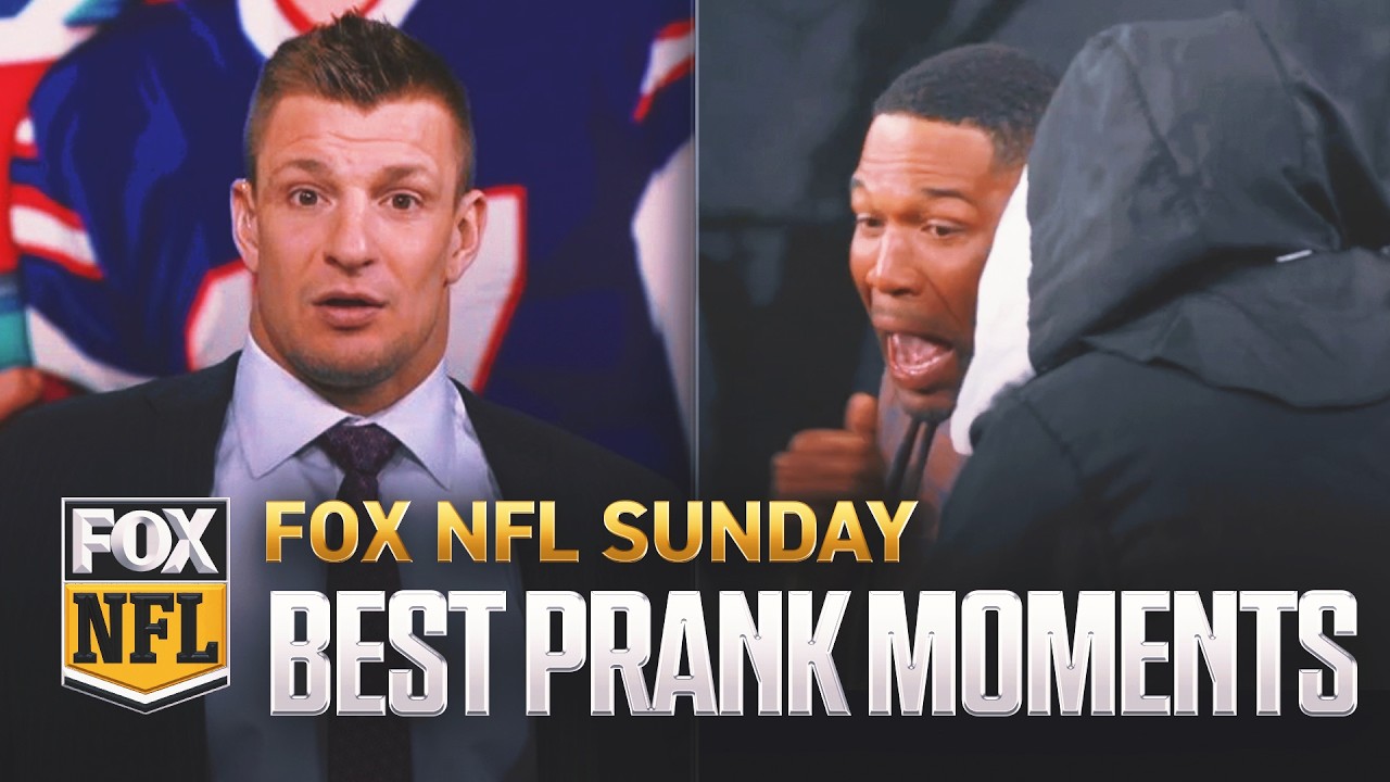 Top 10 Funniest FOX NFL Sunday Pranks & Moments 😂
