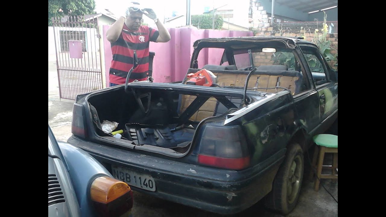 transformaçao do monza em pickup