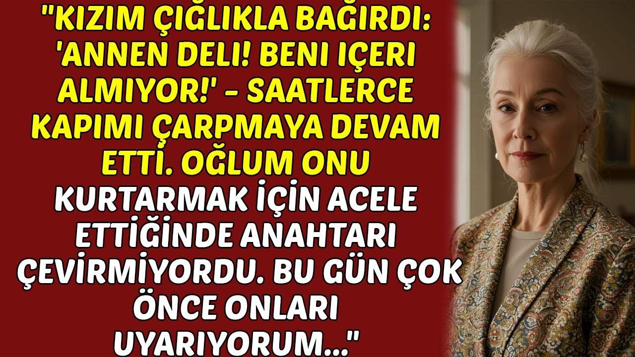 Oğlumun Karısı Ona şöyle dedi: 