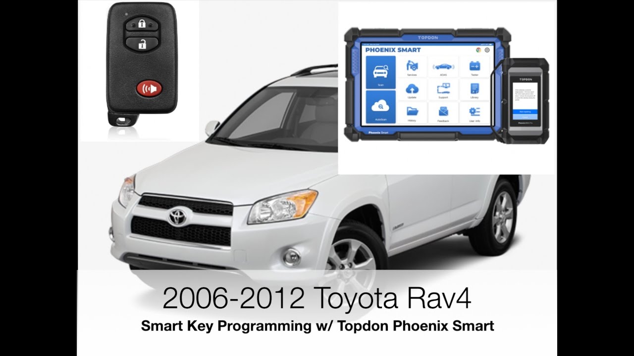 Toyota Rav4 Smartkey Programming w/ Topdon Phoenix Smart