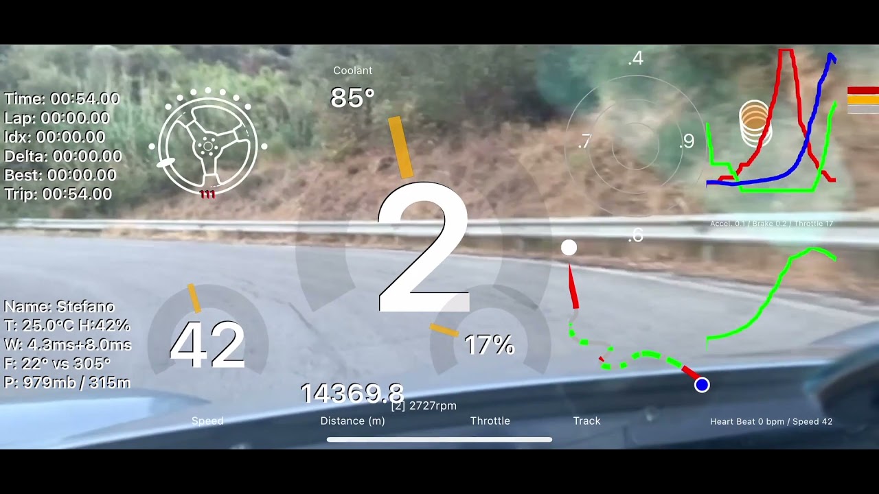 Race Lap AirCraft & Sport Car Telemetry
