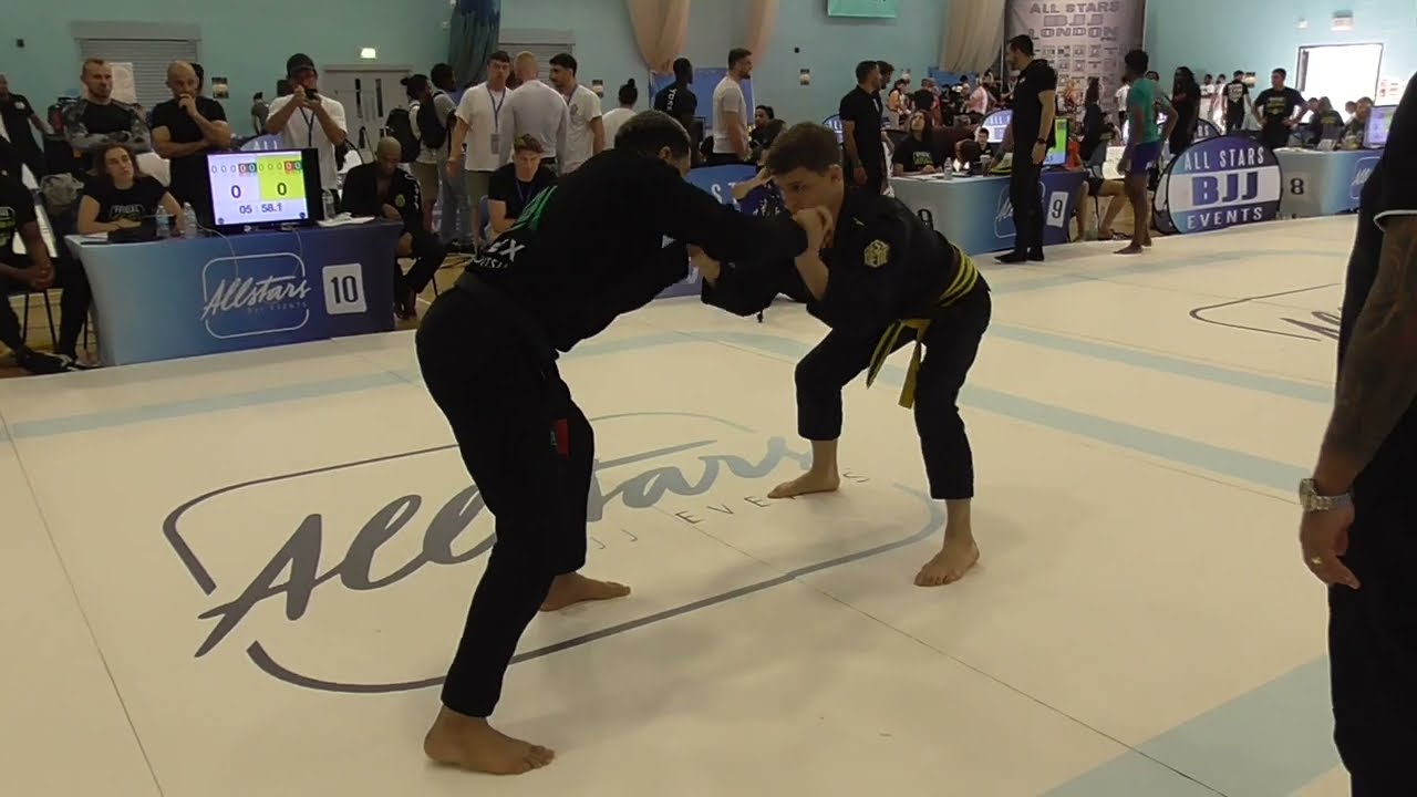 Arturas Luskinas vs David Cartwright-Khoza - All Stars BJJ London Pro 2022 - Black Master 1 - Open
