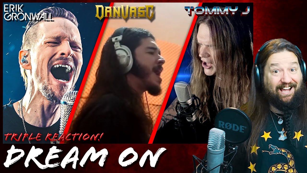 DREAM ON -  Dan Vasc / Erik Gronwall / Tommy J | REACTION