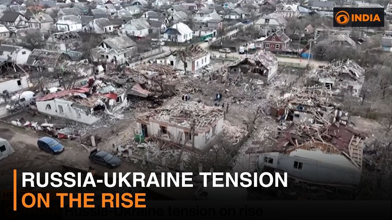 Напряженность между Россией и Украиной растет, и другие новости | DD India Live