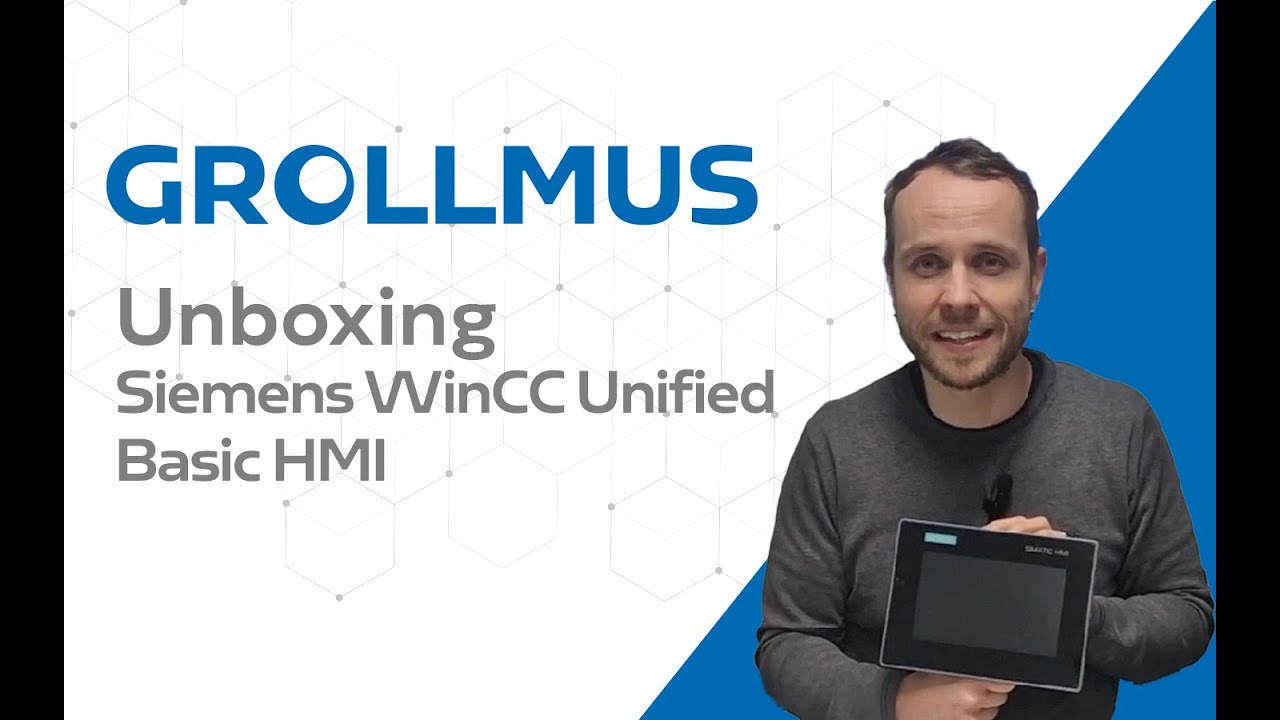 Unboxing Siemens WinCC Unified Basic HMI Panel