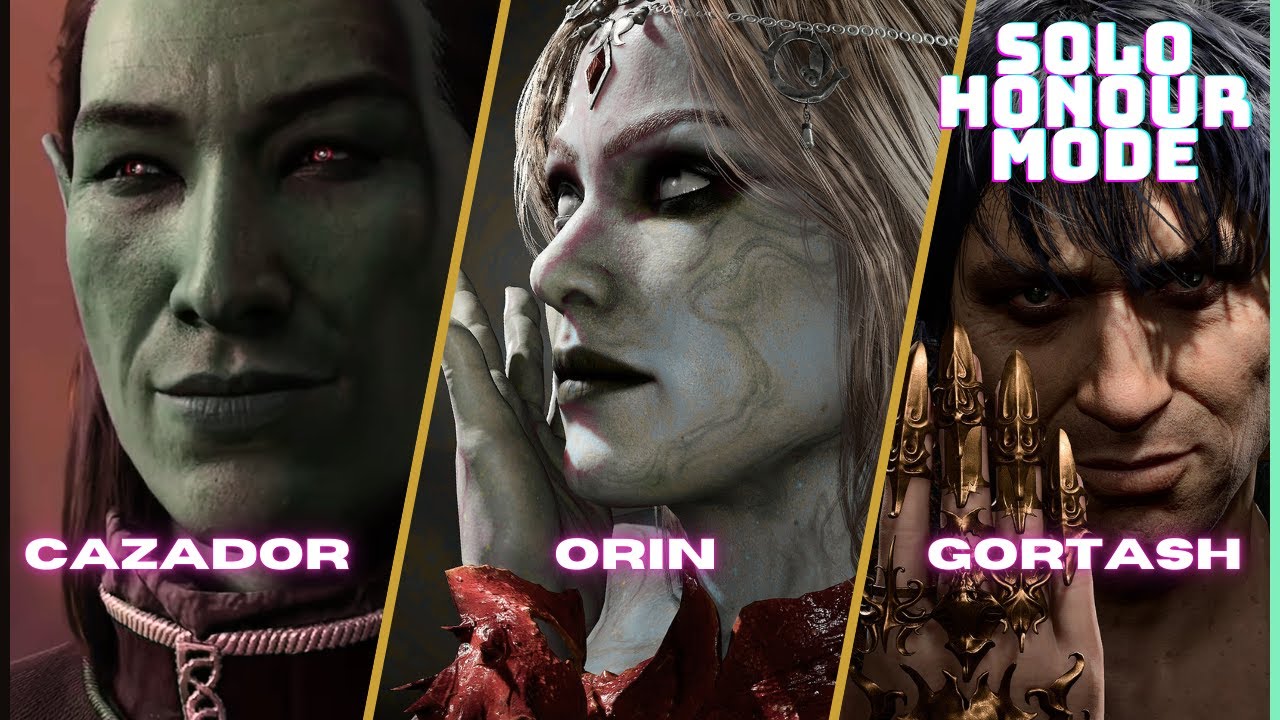 BG3 | Underrated Shadow Monk Assassinates Cazador, Orin & Gortash Like Normal Mobs