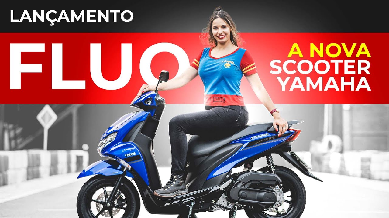TESTE FLUO ABS - FLUO 125 CORES E PREÇO DA FLUO ABS | LANÇAMENTO NOVA SCOOTER YAMAHA FLUO 125 ABS