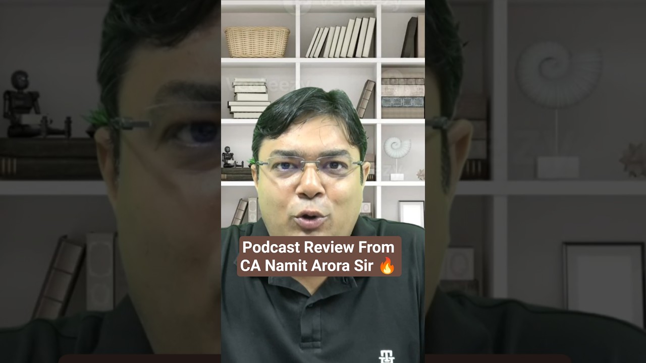 The Sweet Review Video From Our legend CA Namit Arora Sir made our day!😍 