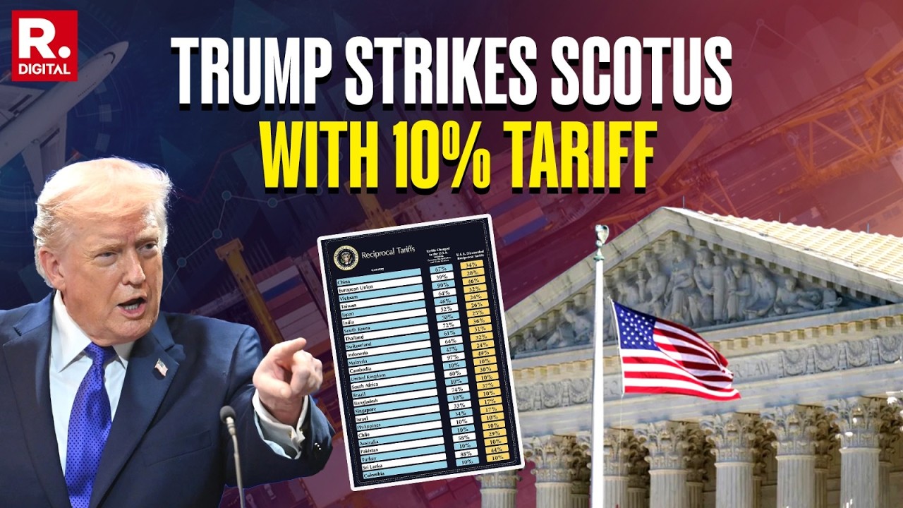 After US Supreme Court Rules Out Tariffs, Trump Hits Back With 10% Global Levy | Explained