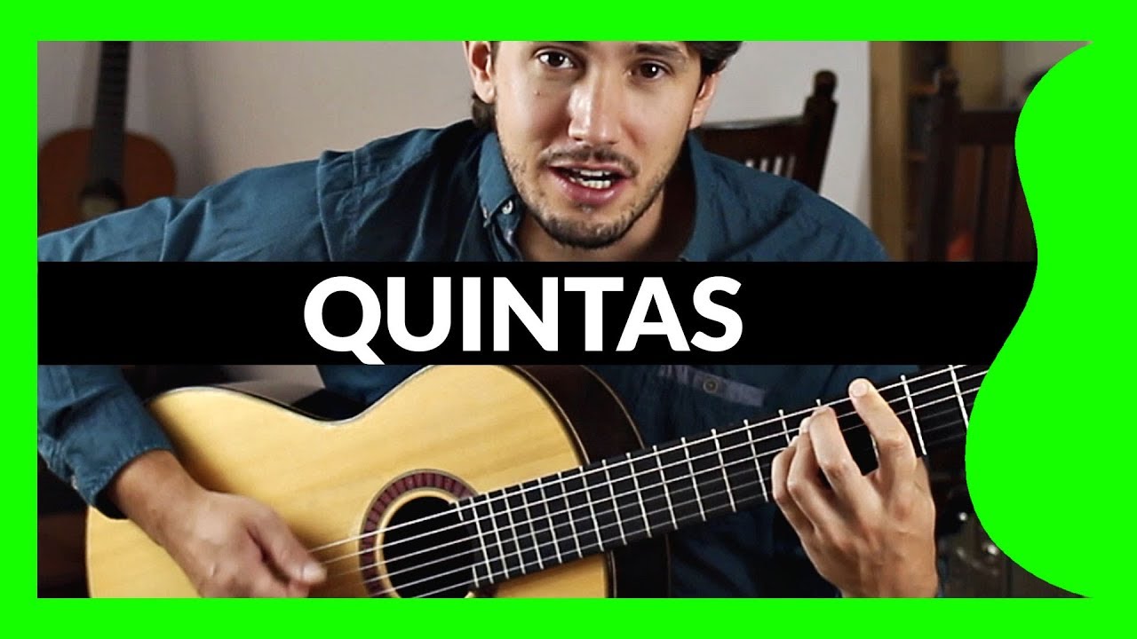 QUINTAS en Guitarra - QU&Eacute; son y C&Oacute;MO se tocan - EJERCICIOS - DG 📗