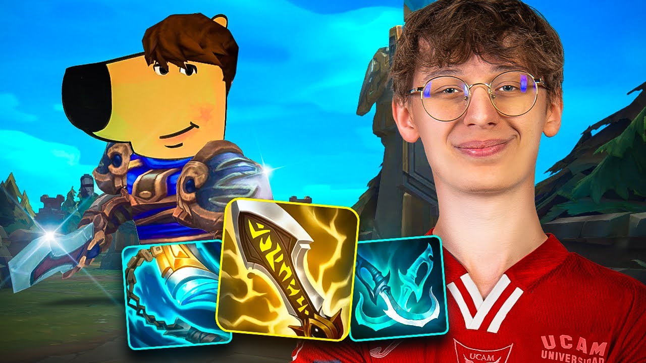 wyczilowany ziomek Garen pod KRYTA