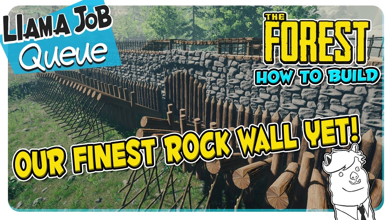 The Forest | How To Build The Best Defensive Wall |