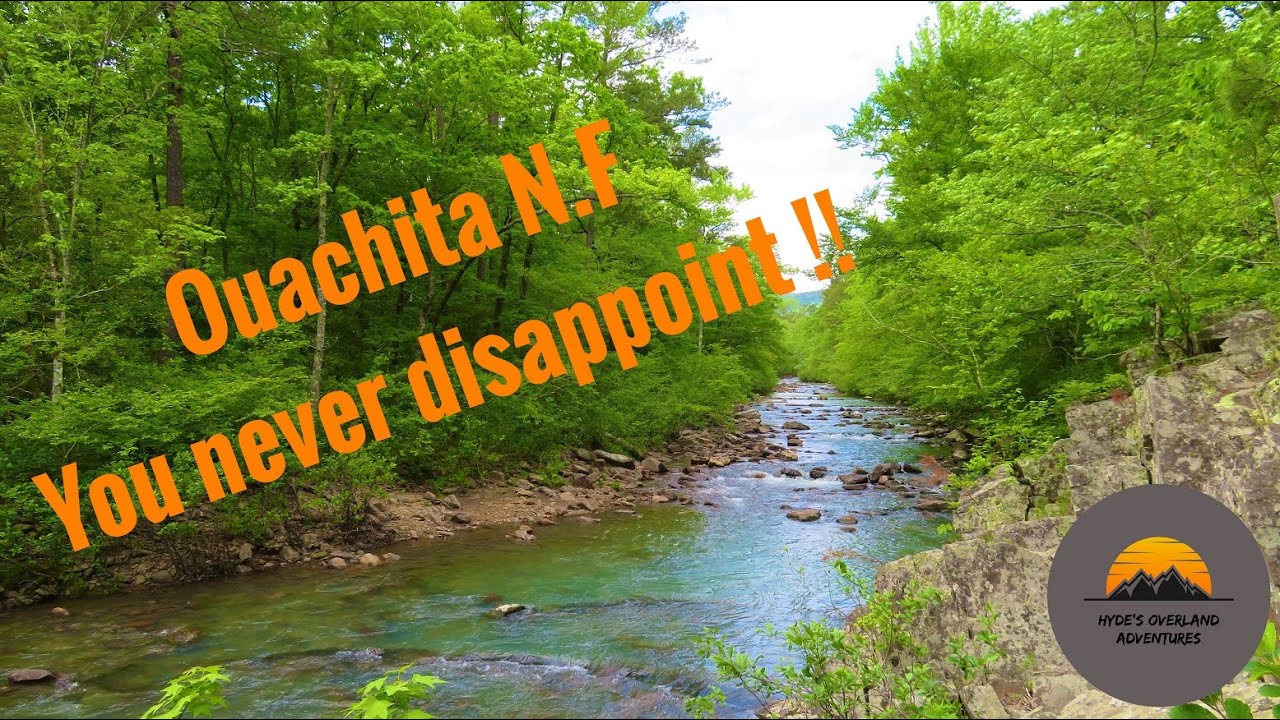 Amazing Creekside Camping in the Ouachita National Forest