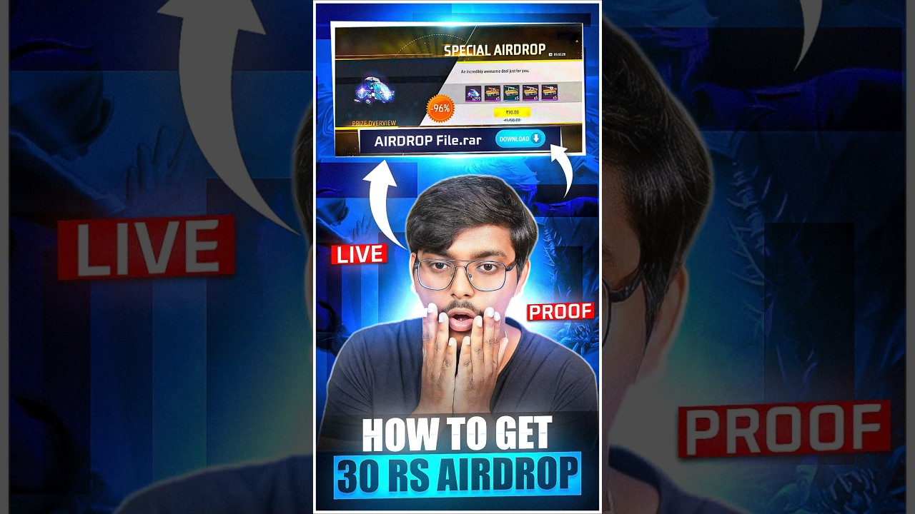 Day :- 12 { 30 Rs Airdrop Trick } 🗿 #shorts