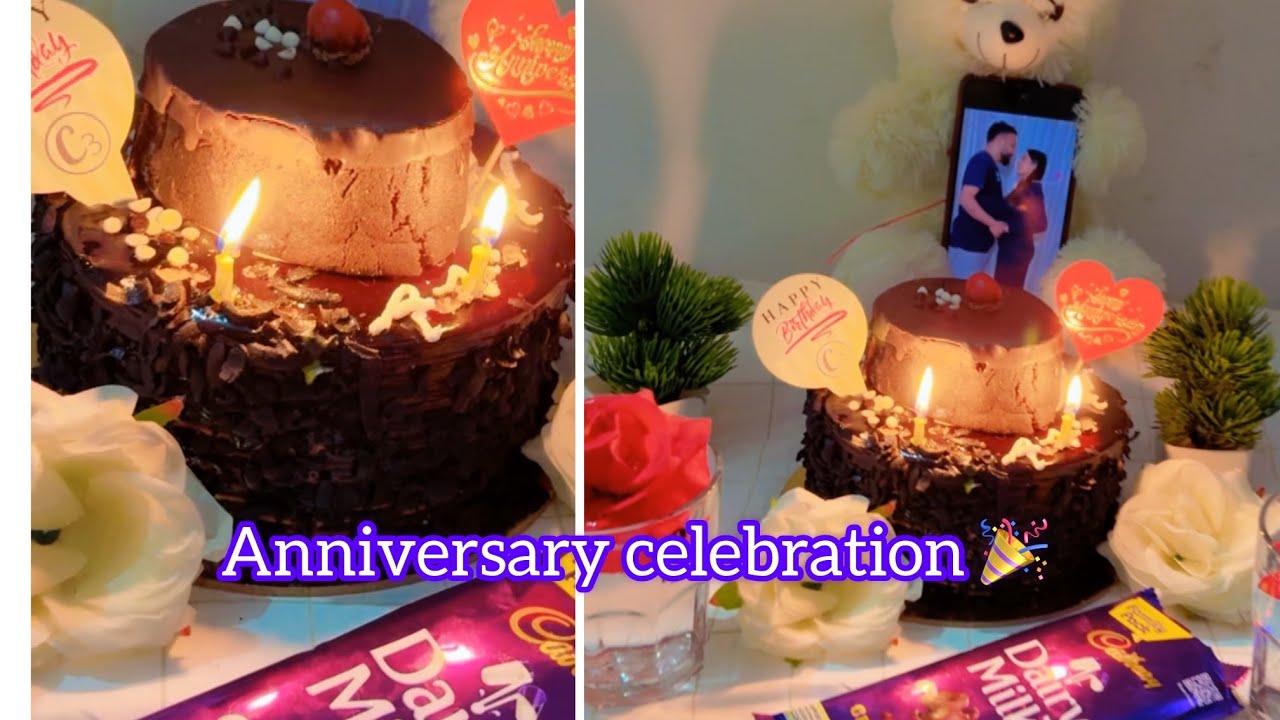 ||हमारी शादी को हुये 7 साल ||  छोटी सी anniversary celebration की हमने ❤️||#sunainaguguvlogs 