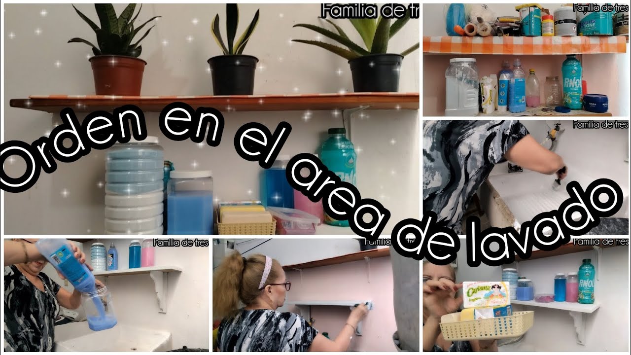 VLOG # 70  ORGANIZACIÓN y PINTURA del AREA de LAVADO ✨✅/ ME GUSTÓ el CAMBIO ✨✅