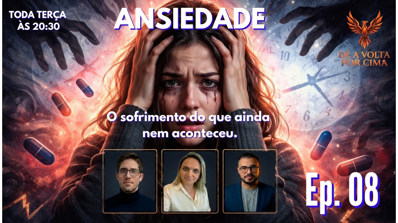 Ep. 08 Ansiedade: Por Que Sua Mente Sofre Antes Mesmo das Coisas Acontecerem #DeAVoltaPorCima