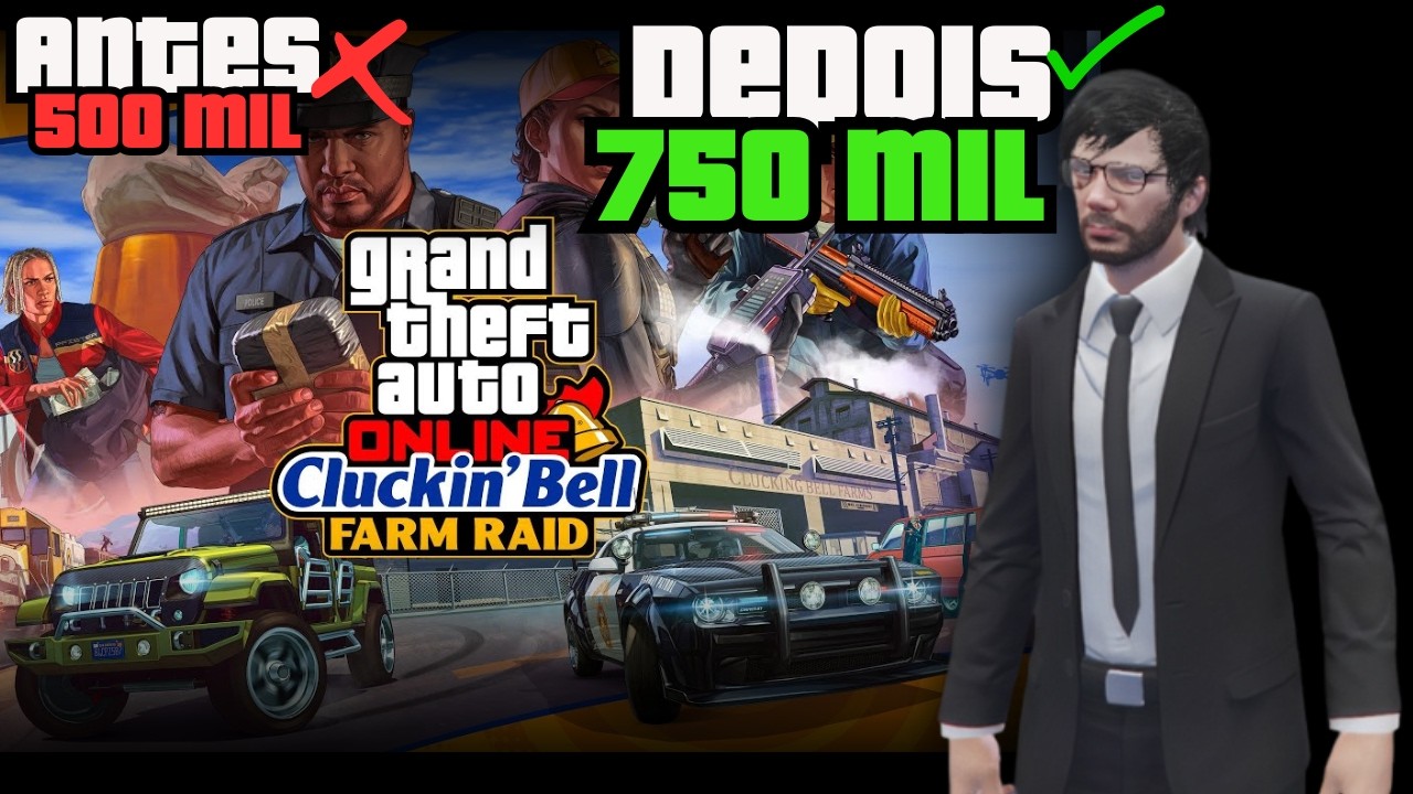 GTA Online: Golpe Cluckin' Bell COMPLETO (Método SECRETO 750 MIL)