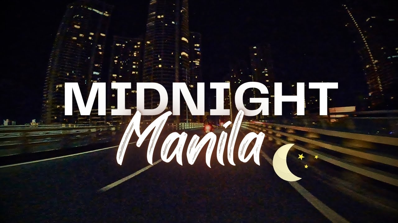 EP 34 - MANILA AT NIGHT 🇵🇭 A Surreal Motorcycle Tour Through the Empty City