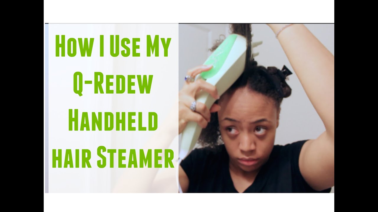 Q-Redew Handheld Hair Steamer | NATURALLY KAI