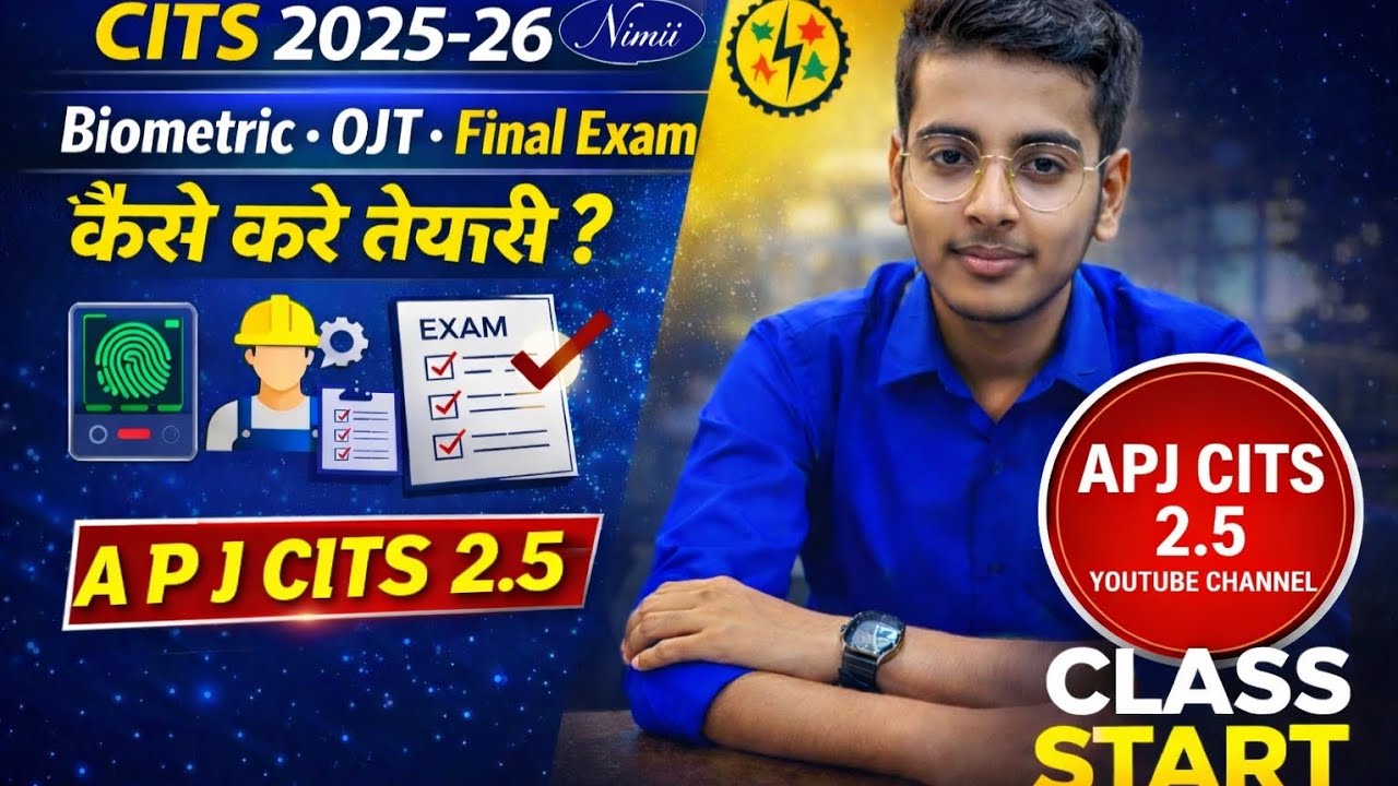 CITS 2025 - 2026 BIOMETRIC ATTENDANCE , OJT &  FINAL EXAM PREPRATION COMPLETE GUIDE BY APJ CITS 2. 5