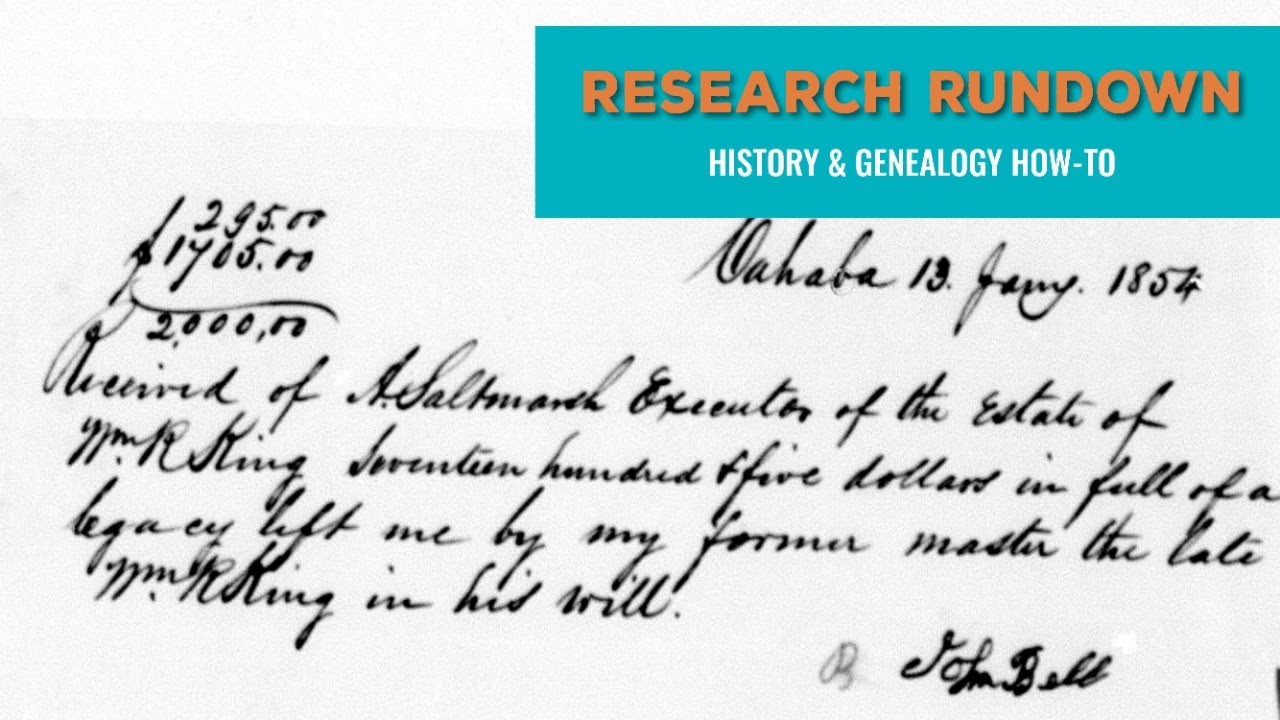 Research Rundown: The Emancipation of John Bell