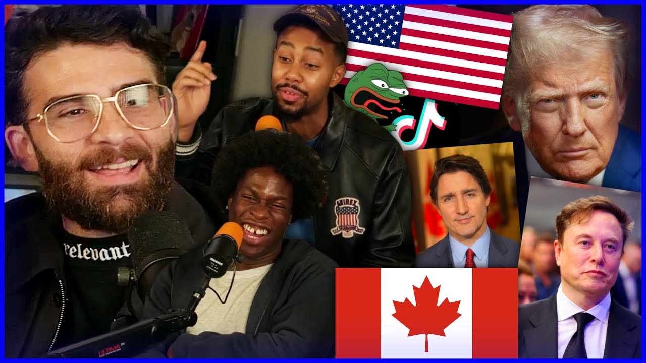 Hasanabi on the State of America and Canada w/ Daniel Caesar & Mustafa