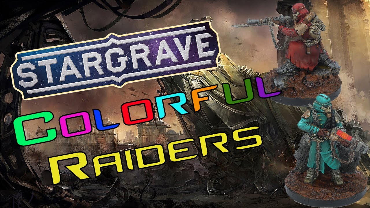 Space Raiders: Moving Out Of Your Painting Comfort Zone with STARGRAVE