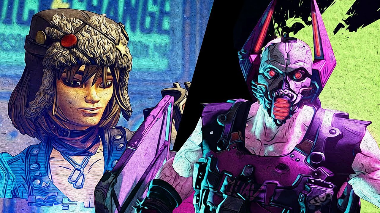 BORDERLANDS 3 - UNIQUE BOSS BATTLE MOUTHPIECE VS GUNNER IN ASCENSION BLUFF