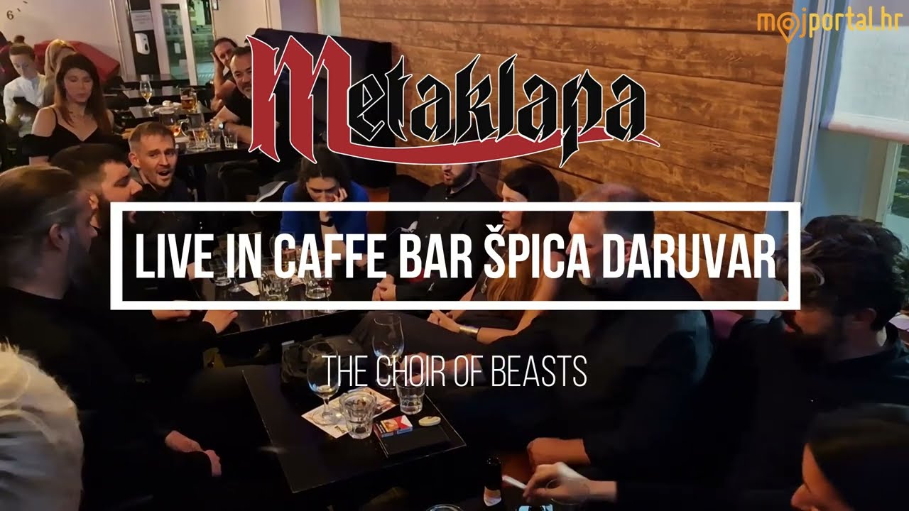 Fear of the Dark, Metaklapa live in caffe bar Špica, Daruvar, 29. 5. 2022.