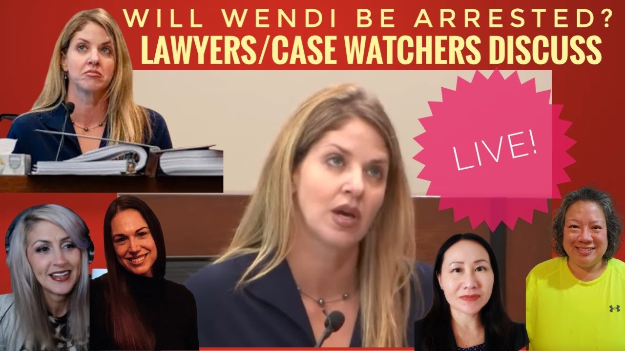 Countdown to Wendi Adelson's Possible Arrest? & Reading w/Lawyer Linda & Jackie St. Germain