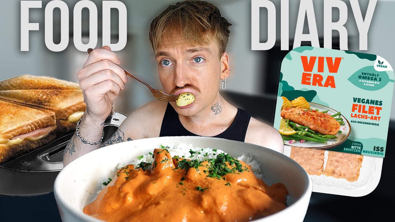Food Diary, alles vegan! (Lachsfilet, Butter Chicken uvm.)