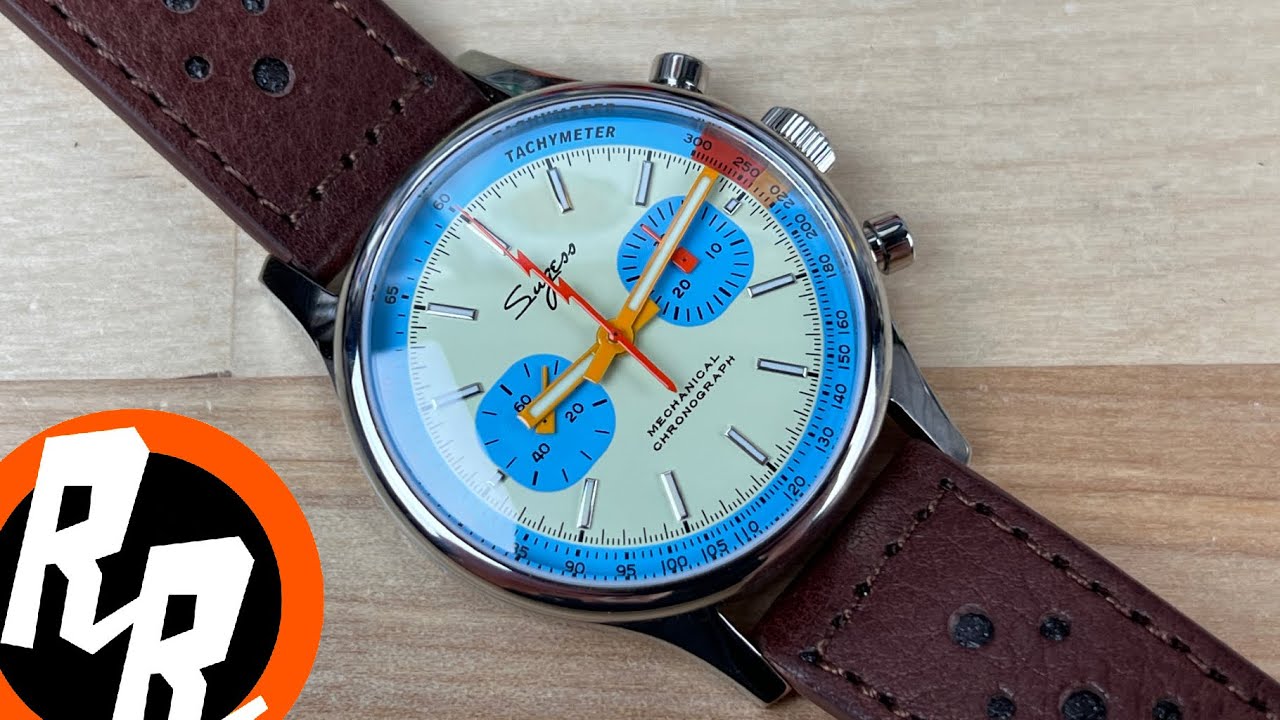 Sugess “Teal Blue” Chronograph Mechanical II (st1901 movement)