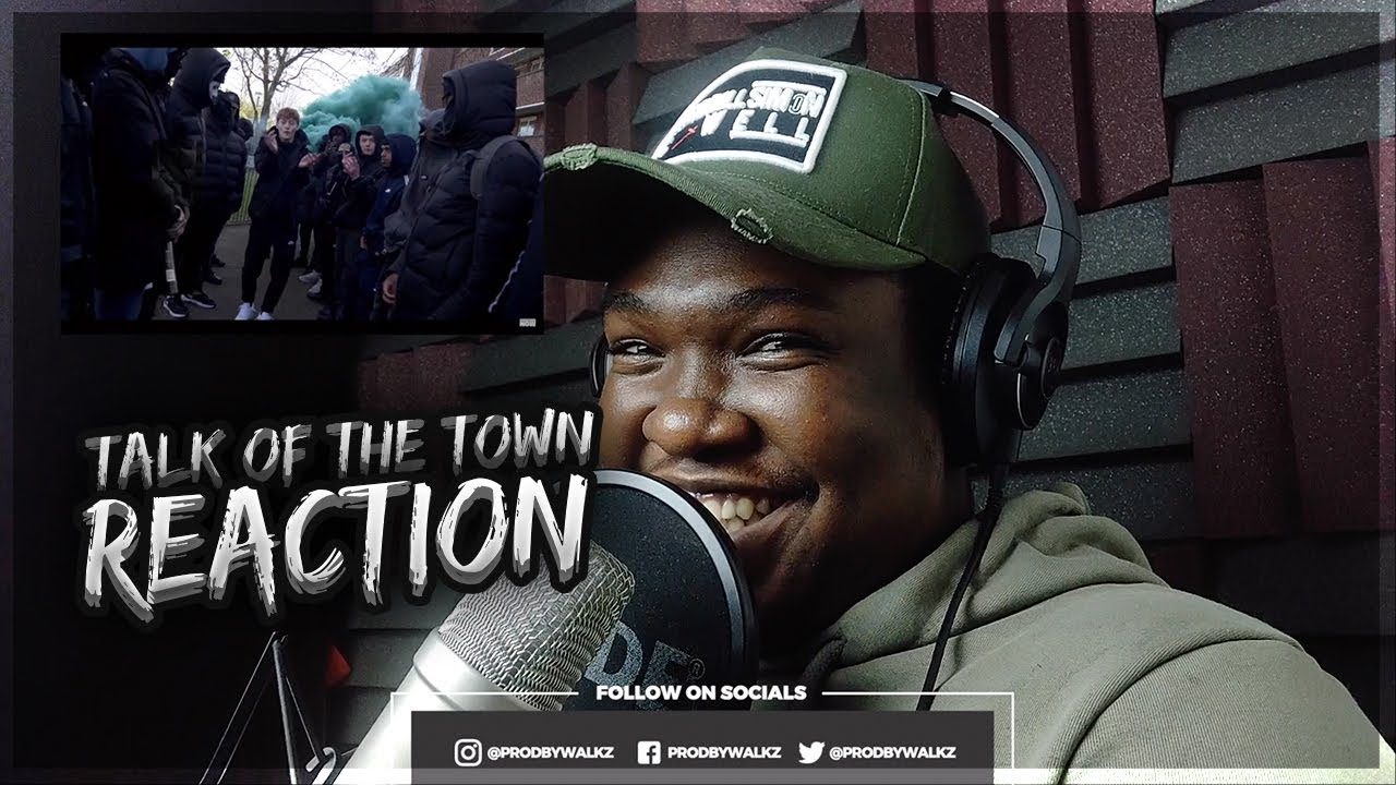 THIS YOUT IS COLD!!! Cillian - Talk Of The Town [Music Video] | Link Up TV (REACTION)