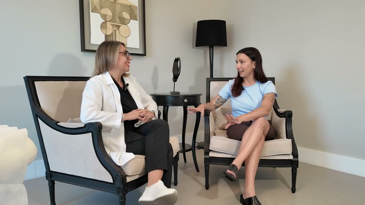 Charla de la Doctora con Marta Marcè de tratamientos faciales