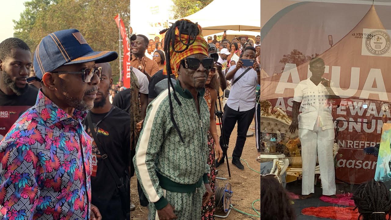 Kojo Antwi overwhelmed by Afua’s SINGATHON Performance,Rev.O. Bempah storms🔥