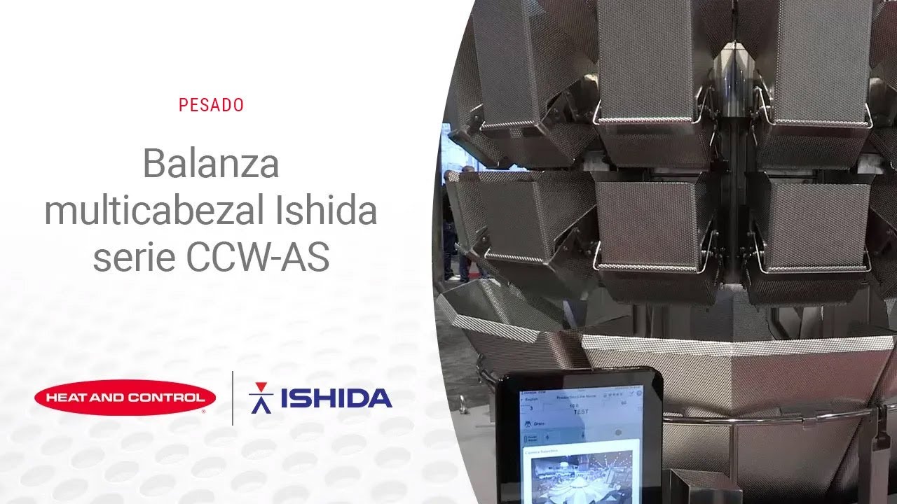 Balanza multicabezal Ishida serie CCW-AS | Heat and Control