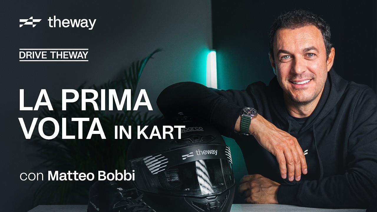 La prima volta in kart | Drive theway&reg; con Matteo Bobbi - ep.1