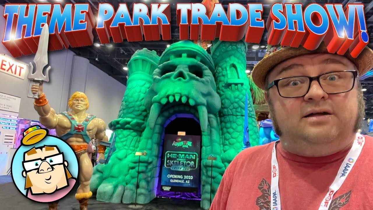 Amazing Animatronics!  Brand New Rides and Roller Coasters! IAAPA Theme Park Trade Show!