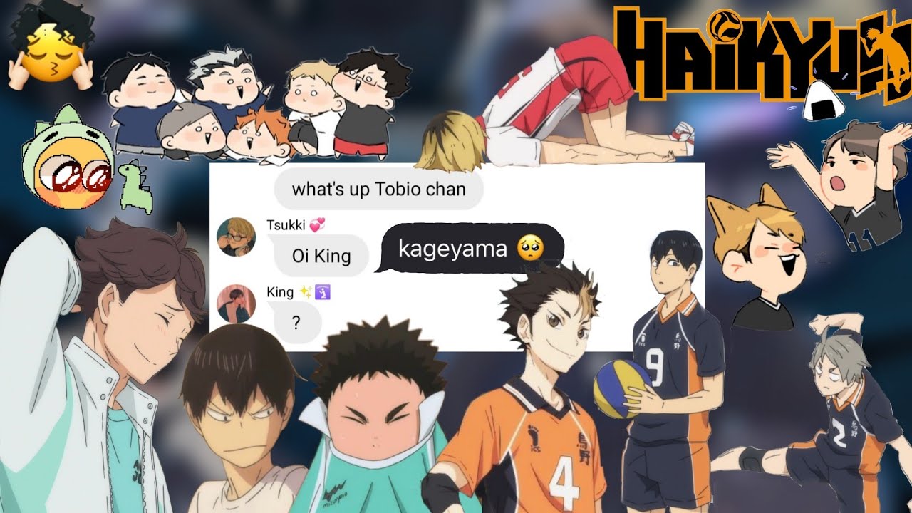 Haikyuu texts - Kageyama's thoughts 🤍🥺