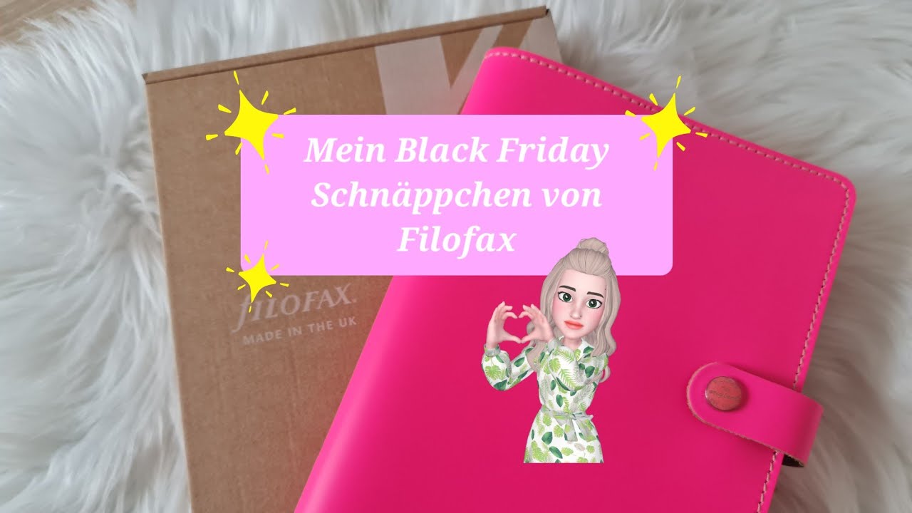 UNBOXING Black Friday Deal 2022 | Filofax |  Folio fluoro pink | Notebook | Familienkalender 2023