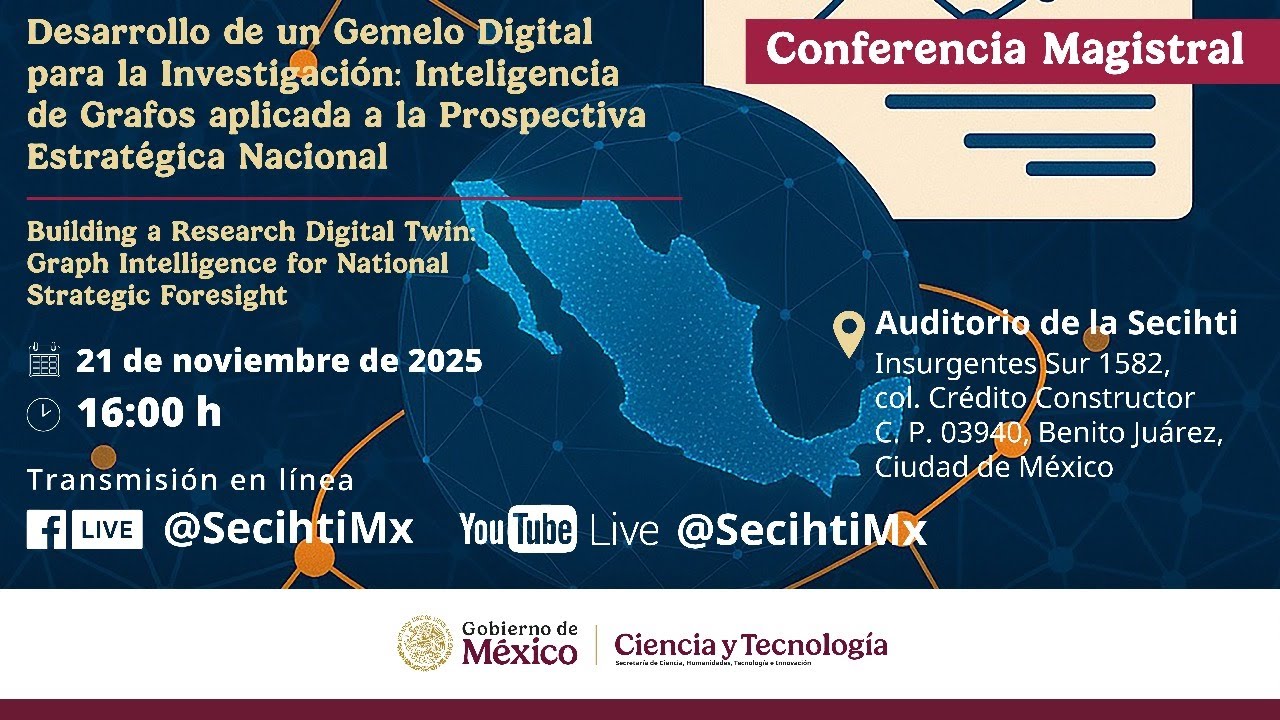 Conferencia magistral “Desarrollo de un Gemelo Digital para la Investigación