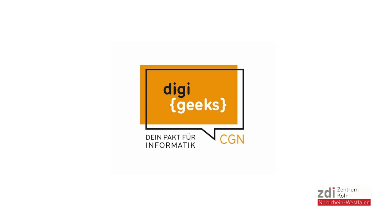 DigiGeeks CGN - Dein Pakt f&uuml;r Informatik | zdi-Zentrum K&ouml;ln