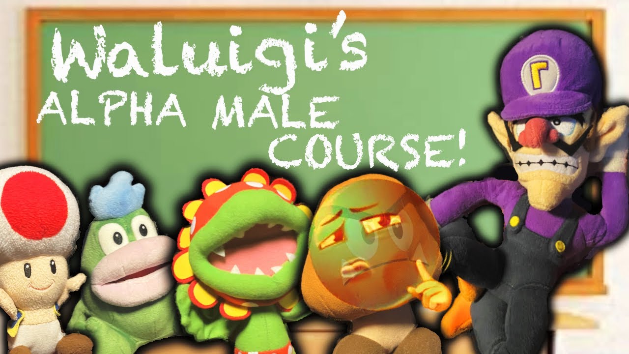 AmazingJuniorBros: Waluigi's Alpha Male Course!