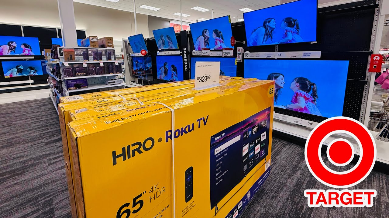Цены на смарт-телевизоры в Target, телевизоры с большим экраном